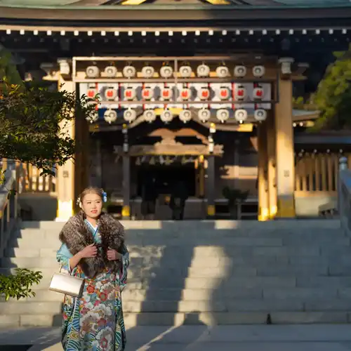 【福岡県春日市で成人式撮影】成人式の撮影です。春日神社と春日公園での撮影です。8