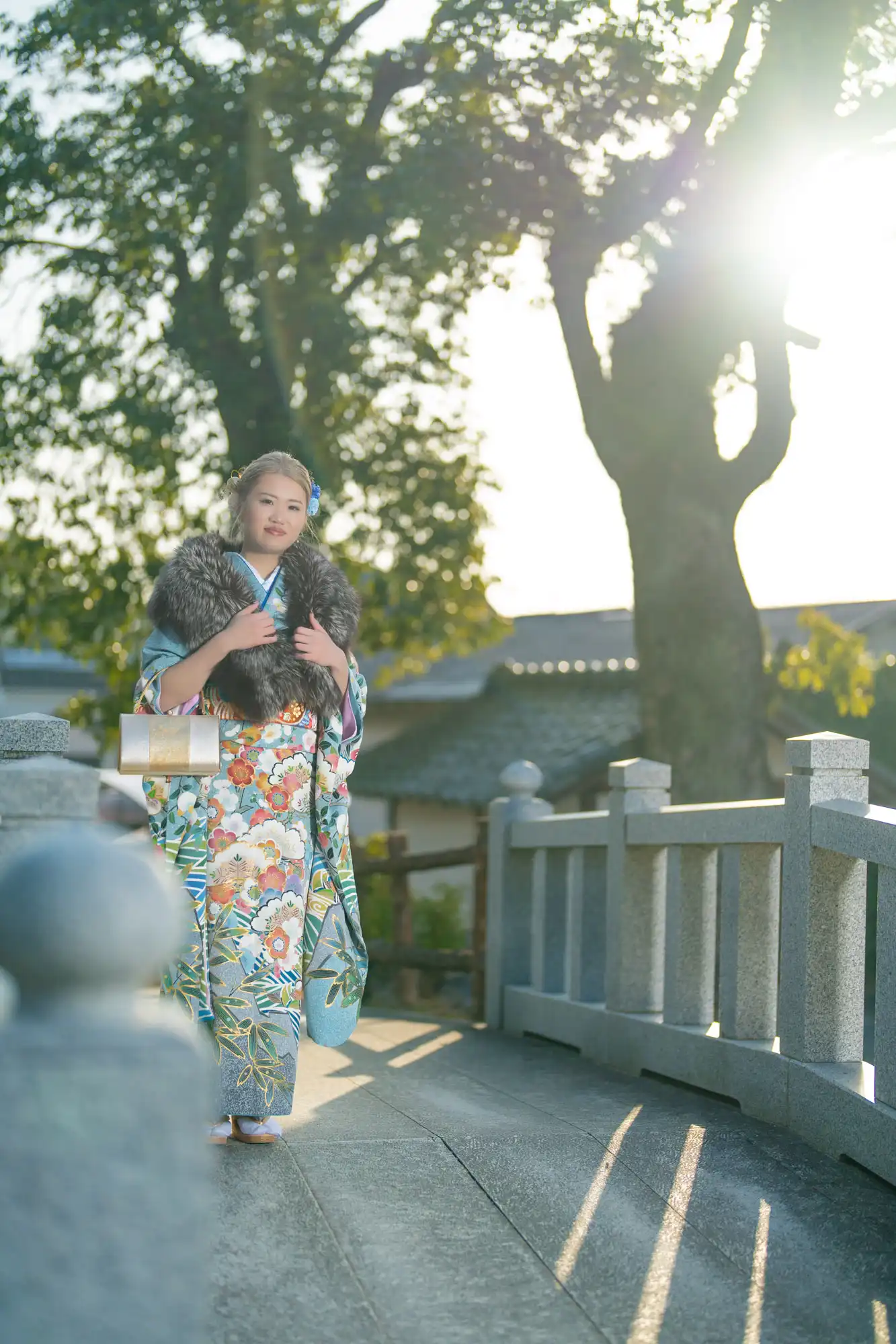 【福岡県春日市で家族写真撮影】成人式の撮影です。春日神社と春日公園での撮影です。10
