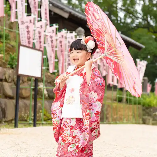 【福岡県福岡市早良区で七五三撮影】３歳の女子です。お誕生日と重なり、特別なお祝いの一日となったようで、大変嬉しく思います。5
