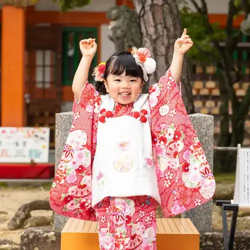 福岡県福岡市早良区での七五三撮影です。