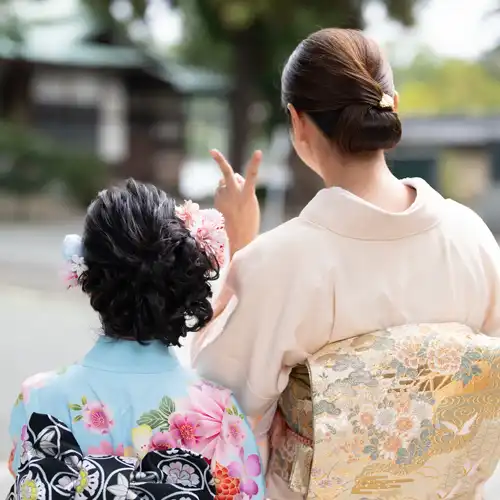 【福岡県福岡市東区で家族撮影】7歳の女の子と、生後まもない弟くんのお宮参りの撮影です。8
