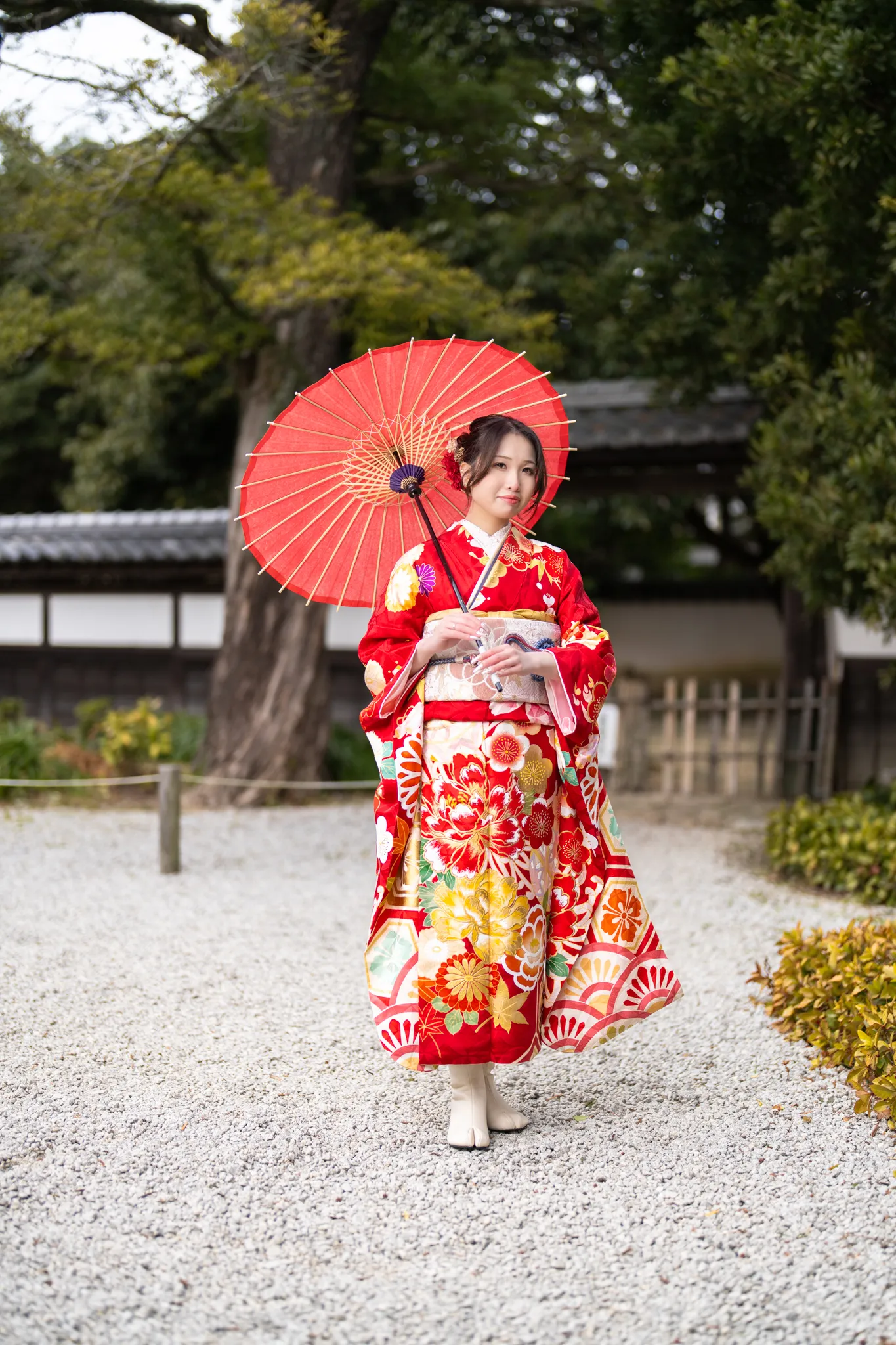 【山口県下関市で家族写真撮影】三姉妹の次女様の成人式撮影です。撮影の途中では、彼氏様もご一緒にいらっしゃり、楽しくカップル撮影も行いました。1