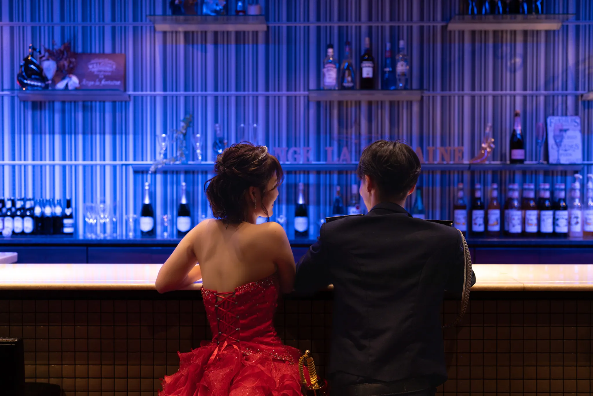 【福岡県久留米市で家族写真撮影】コロナで挙げられなかった結婚式。お二人のハレの日をお撮りすることができてよかったです。6